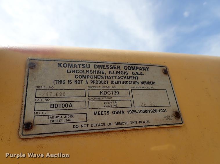 image for item FH9925 1993 Komatsu WA450-2 wheel loader