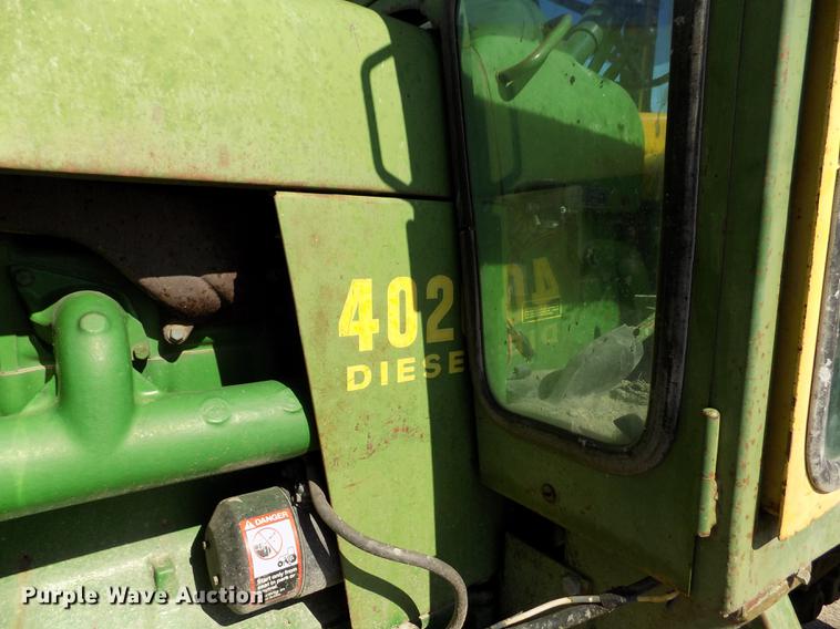 image for item FN9504 1967 John Deere 4020 tractor