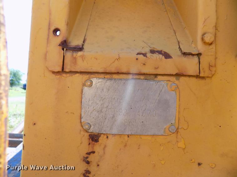 image for item FO9797 1961 International TD9 dozer