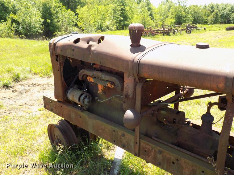 image for item FO9876 Allis Chalmers WC tractor