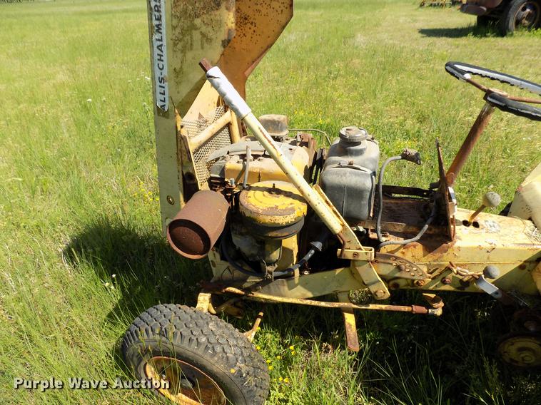 image for item FO9957 Allis Chalmers lawn mower