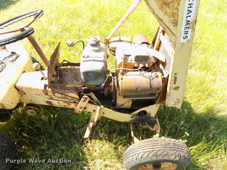 image for item FO9957 Allis Chalmers lawn mower