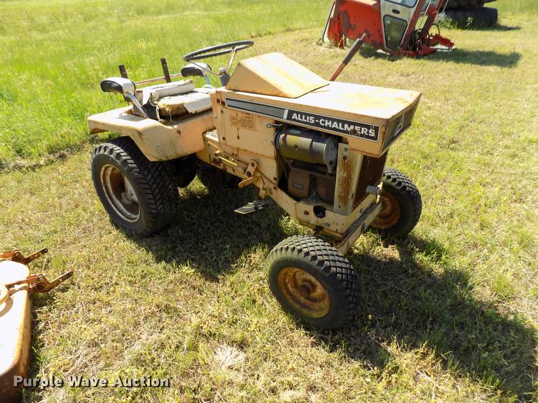 Allis Chalmers B110 lawn mower in Skiatook, OK Item FO9958 sold