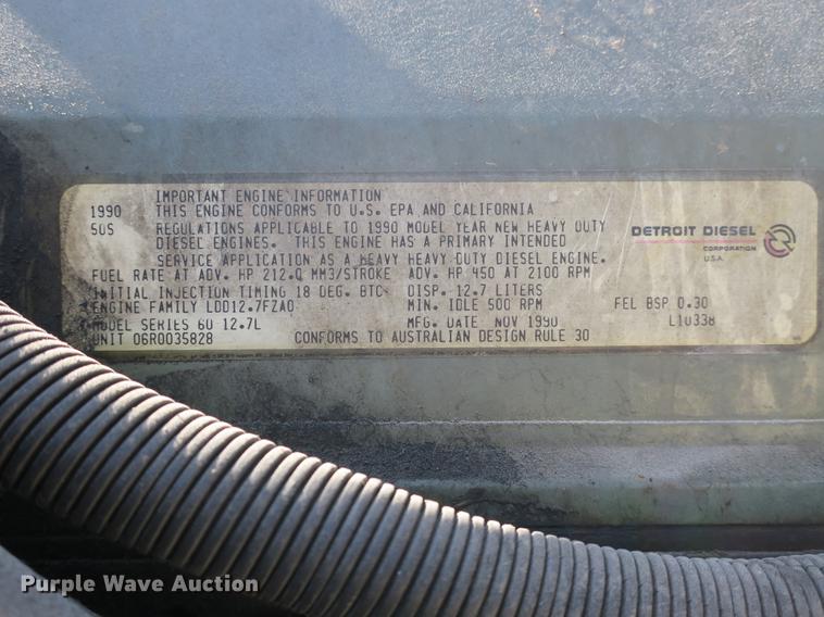 image for item DB8806 1991 Freightliner FLD semi truck