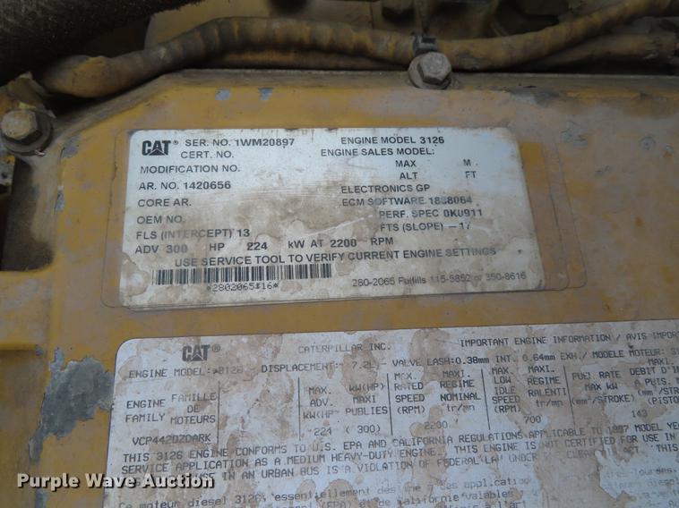 image for item DE3508 1998 Ford LT8513 Louisville 113 semi truck