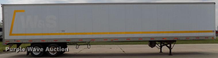 image for item DE7672 2001 Utility VS2RX refrigerated van trailer