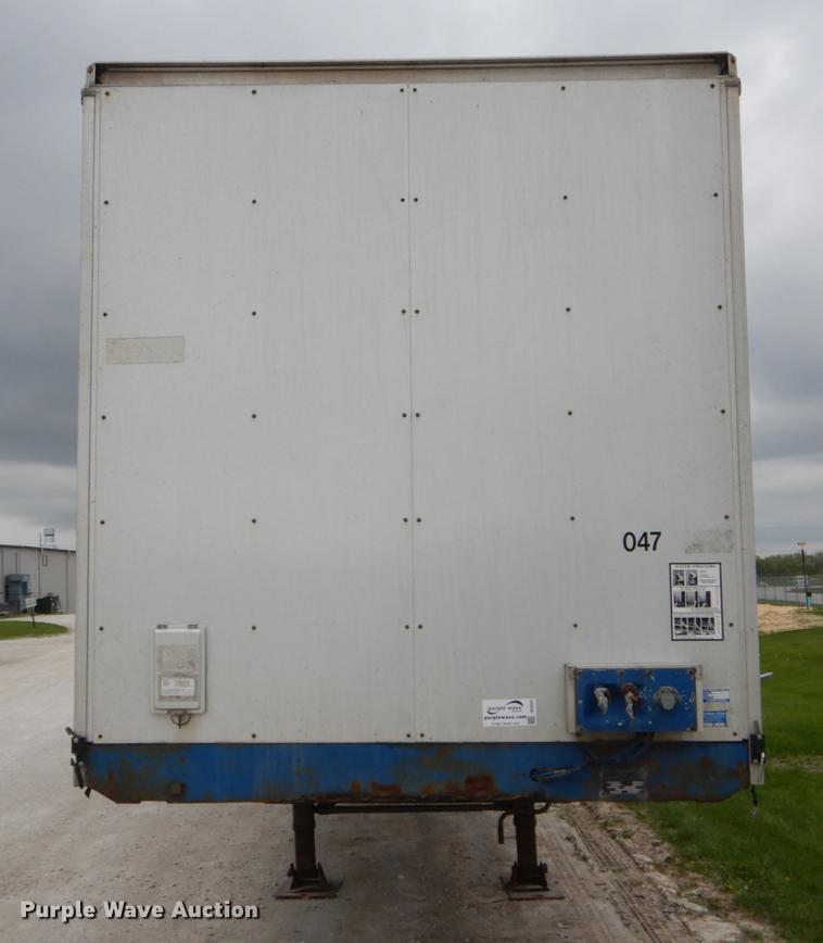 image for item DE8342 2002 Utility side curtain dry van trailer