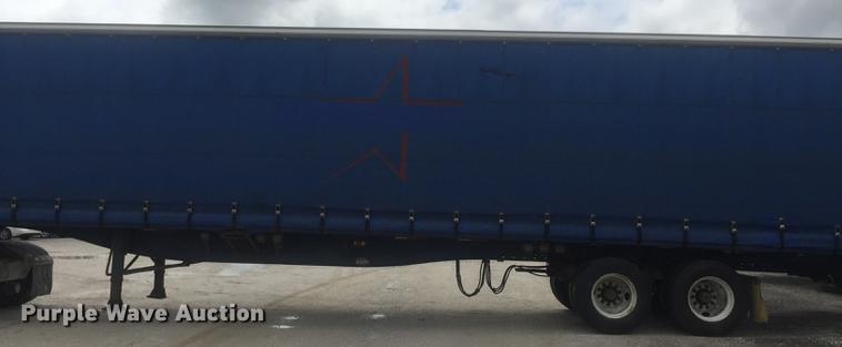 image for item DE8342 2002 Utility side curtain dry van trailer