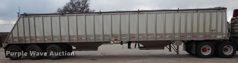 image for item DG5785 2003 Corn Husker 800 double hopper bottom grain trailer