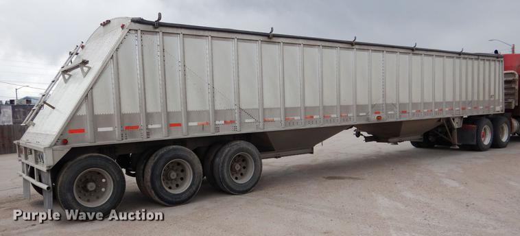 image for item DG5785 2003 Corn Husker 800 double hopper bottom grain trailer