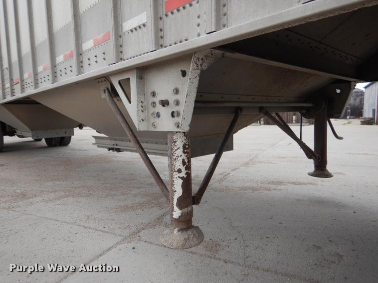 image for item DG5785 2003 Corn Husker 800 double hopper bottom grain trailer