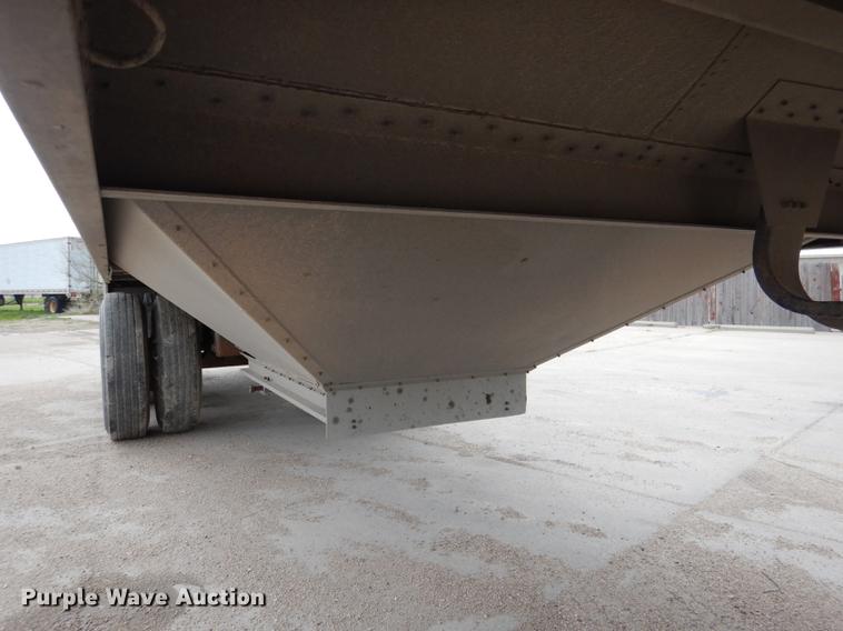 image for item DG5785 2003 Corn Husker 800 double hopper bottom grain trailer