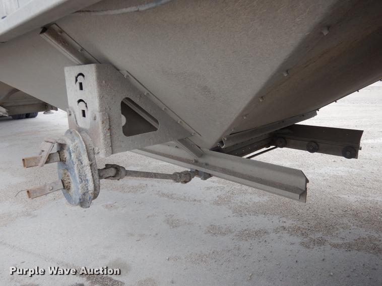 image for item DG5785 2003 Corn Husker 800 double hopper bottom grain trailer