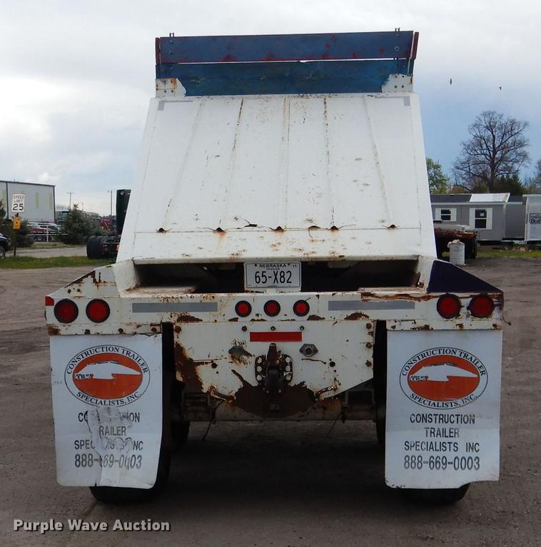 image for item DG5786 2008 CTS BDT-40 bottom dump trailer