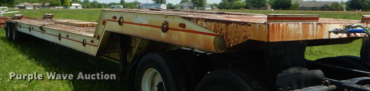image for item FH9417 1982 Kayln RLP70 drop deck equipment trailer