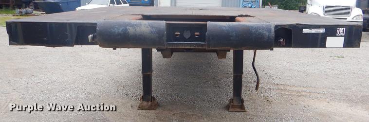 image for item FH9430 1978 Triangle drop deck equipment trailer