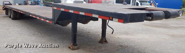 image for item FH9430 1978 Triangle drop deck equipment trailer