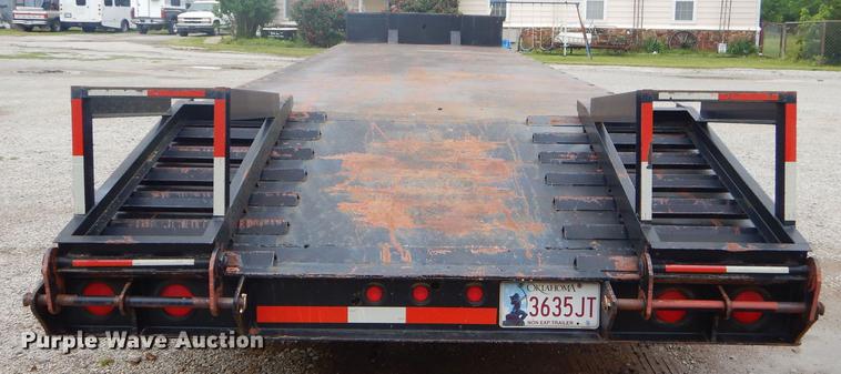 image for item FH9430 1978 Triangle drop deck equipment trailer