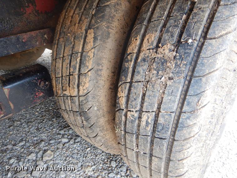 image for item FH9430 1978 Triangle drop deck equipment trailer