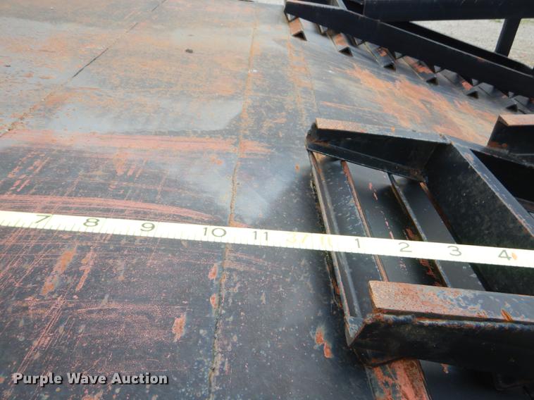 image for item FH9430 1978 Triangle drop deck equipment trailer