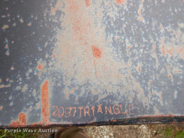 image for item FH9430 1978 Triangle drop deck equipment trailer