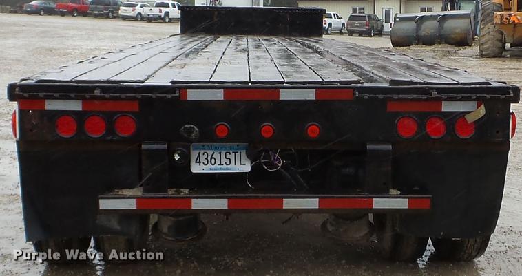 image for item FM9341 2002 Transcraft drop deck trailer