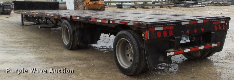 image for item FM9341 2002 Transcraft drop deck trailer