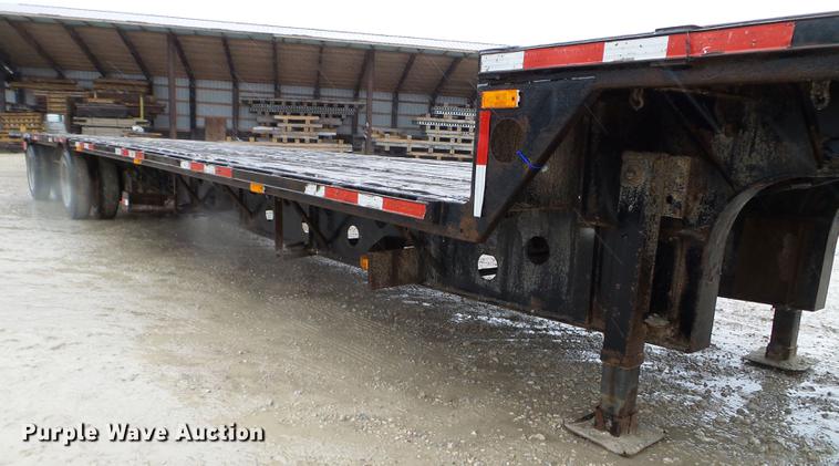 image for item FM9341 2002 Transcraft drop deck trailer