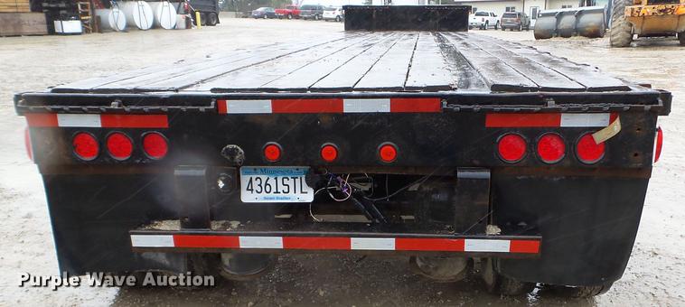 image for item FM9341 2002 Transcraft drop deck trailer