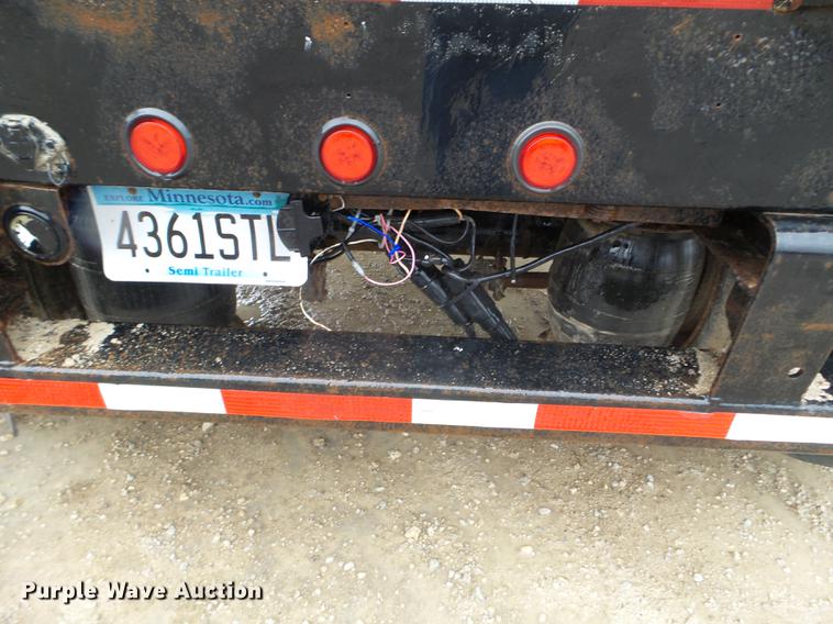 image for item FM9341 2002 Transcraft drop deck trailer