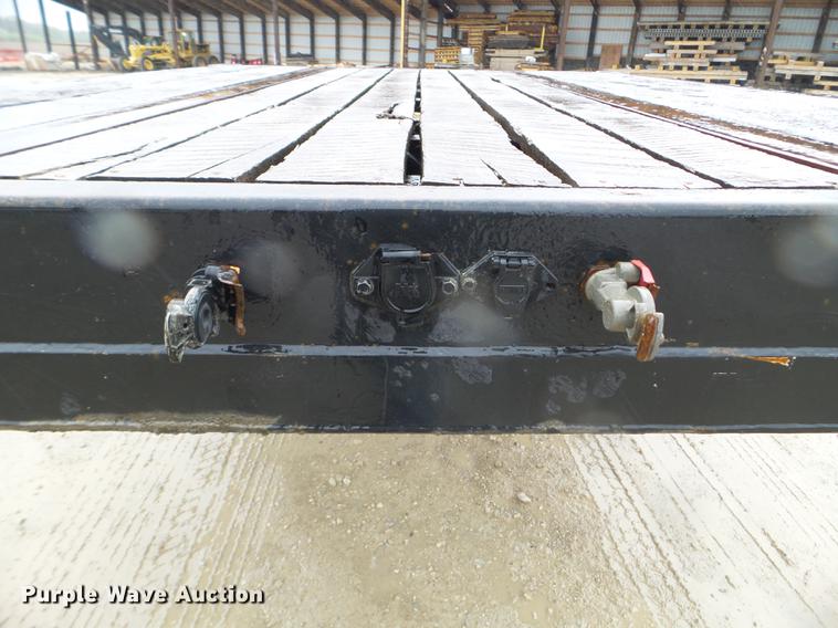 image for item FM9341 2002 Transcraft drop deck trailer