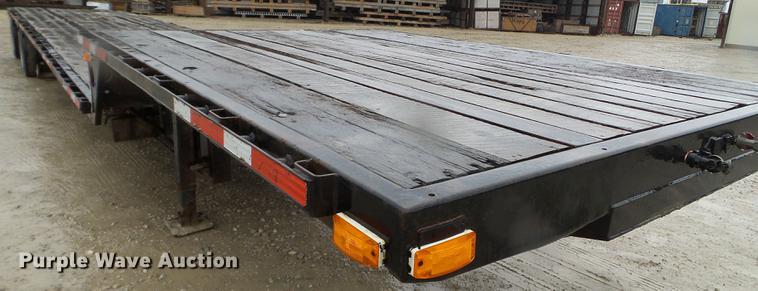 image for item FM9341 2002 Transcraft drop deck trailer