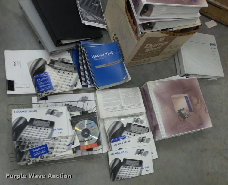 image for item CD9619 NEC Neaxmail AD40 phone system