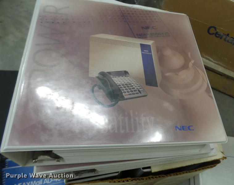 image for item CD9619 NEC Neaxmail AD40 phone system