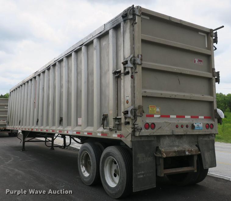 image for item DB8758 2007 Travis walking floor trailer
