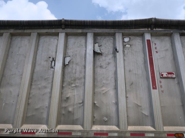 image for item DB8758 2007 Travis walking floor trailer