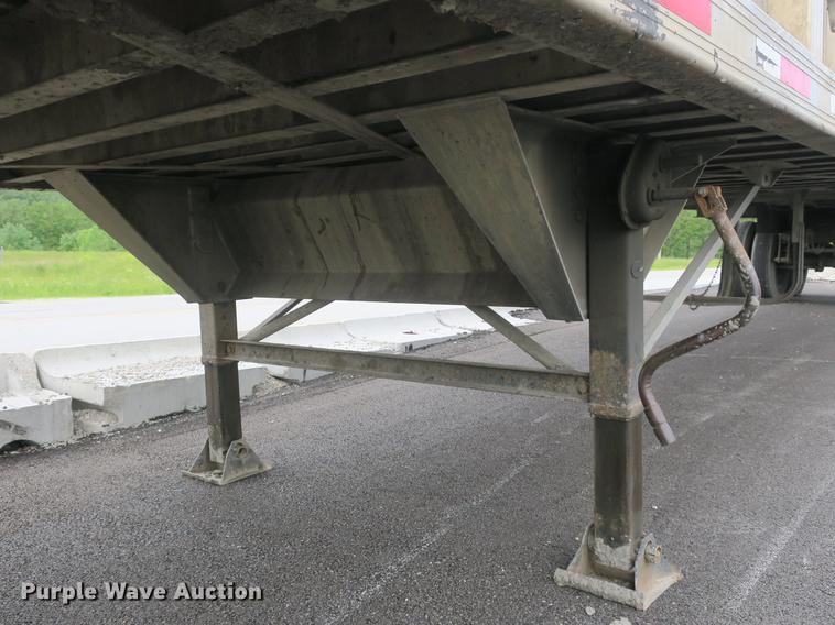 image for item DB8758 2007 Travis walking floor trailer