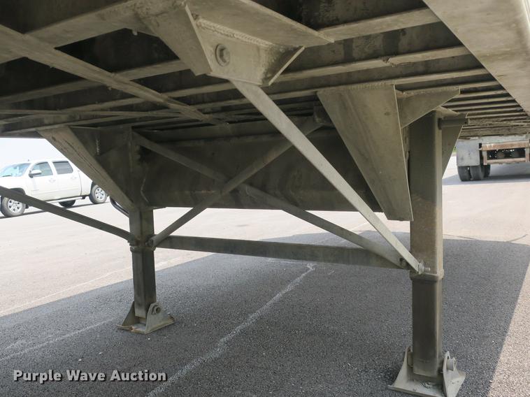 image for item DB8758 2007 Travis walking floor trailer