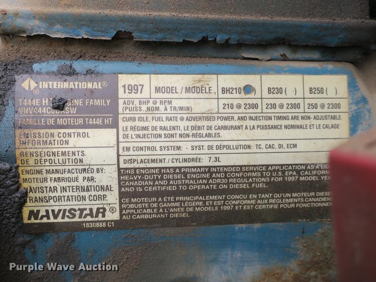 image for item DB8771 1998 International 4700 dump truck