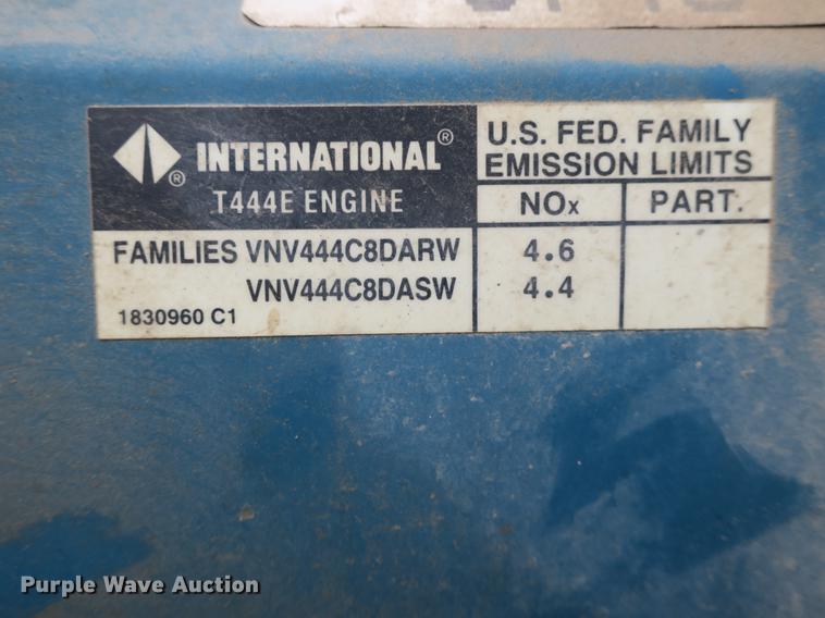 image for item DB8771 1998 International 4700 dump truck