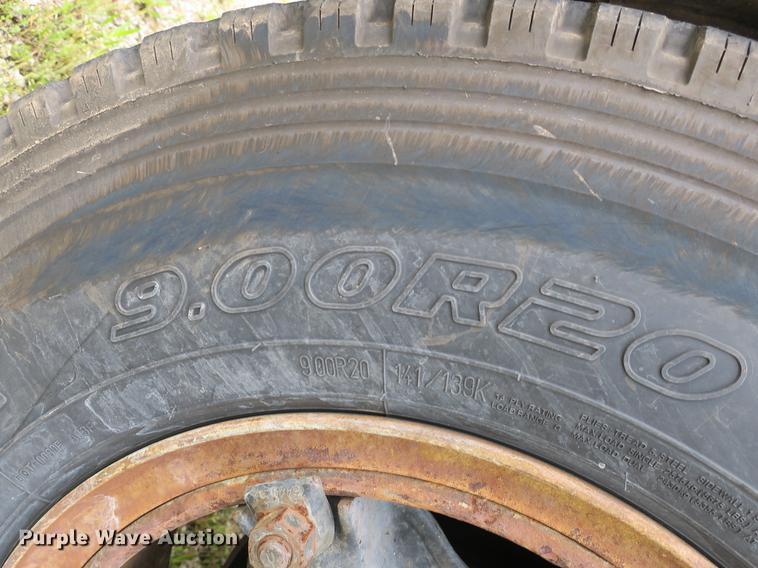 image for item DB8772 1984 Chevrolet C70 flat dump bed truck