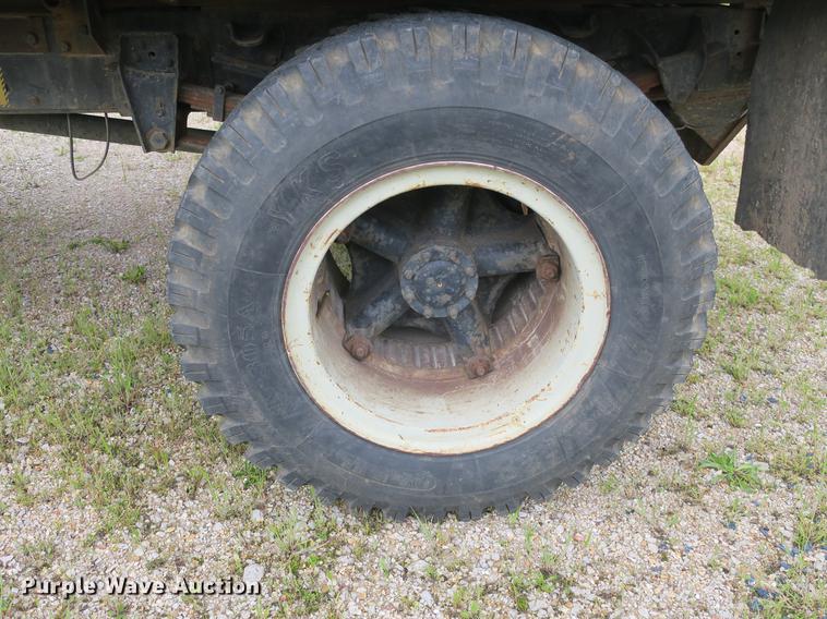 image for item DB8772 1984 Chevrolet C70 flat dump bed truck