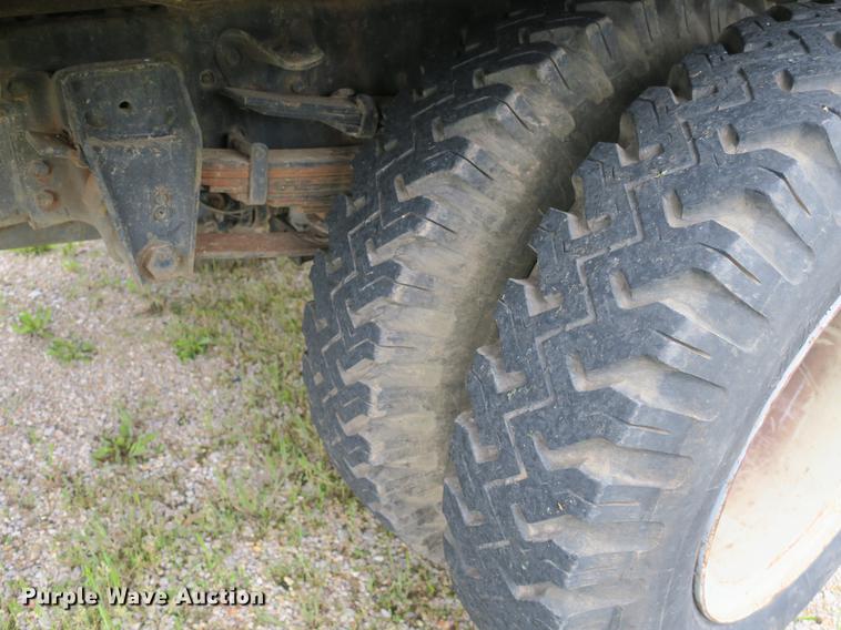 image for item DB8772 1984 Chevrolet C70 flat dump bed truck