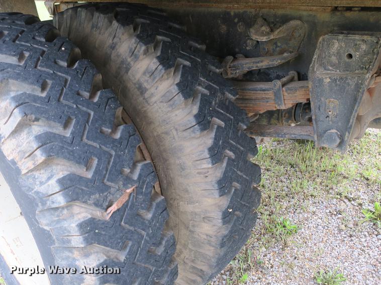 image for item DB8772 1984 Chevrolet C70 flat dump bed truck