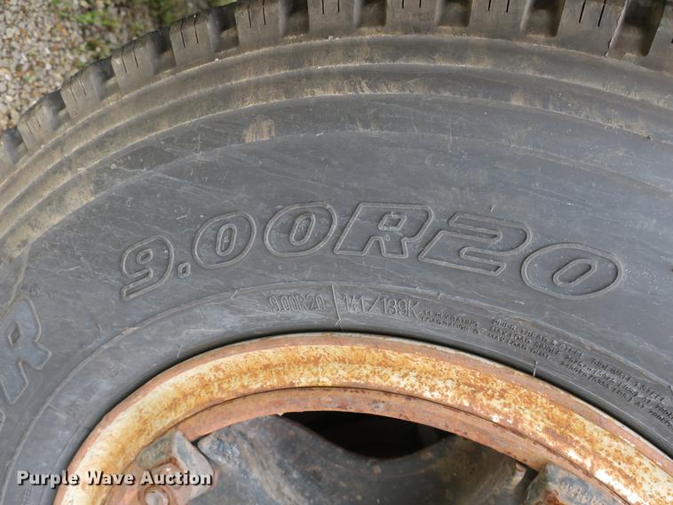 image for item DB8772 1984 Chevrolet C70 flat dump bed truck