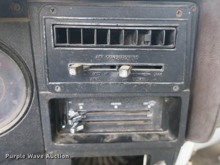 image for item DB8772 1984 Chevrolet C70 flat dump bed truck