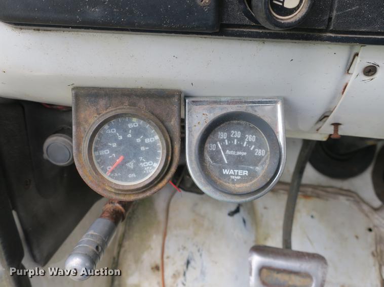 image for item DB8772 1984 Chevrolet C70 flat dump bed truck