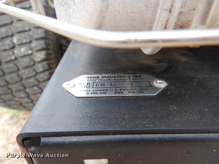 image for item DB9637 Dixon ZTR lawn mower