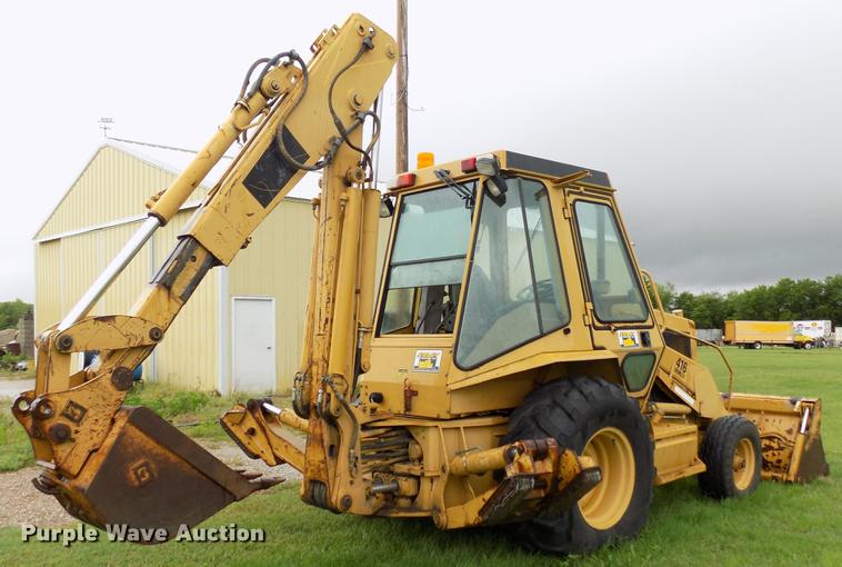 image for item DB9654 1991 Caterpillar 416 Series II backhoe