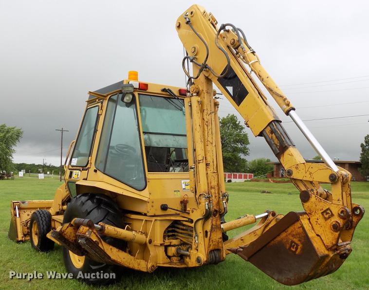 image for item DB9654 1991 Caterpillar 416 Series II backhoe